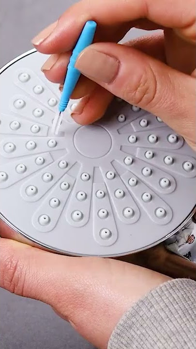 How to Clean Your Shower Head Better #shorts