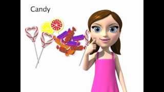 Candy - ASL sign for Candy - animated