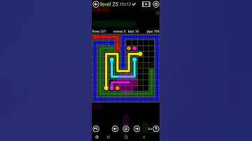 How To Solve Flow Free Extreme Pack Level 25 12x12 Hardest Board Walk Through Solution Walkthrough