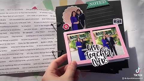 Hướng dẫn chi tiết cách làm scrapbook