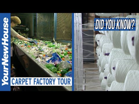 Behind the scenes of a carpet pad recycling business in 1997