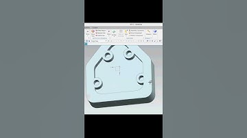 3D CAD model design in Siemens NX #shorts