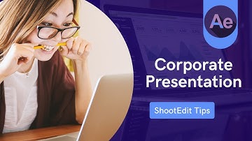 Create Elegant Corporate Presentation in After Effects - Complete After Effects Tutorial #Shorts