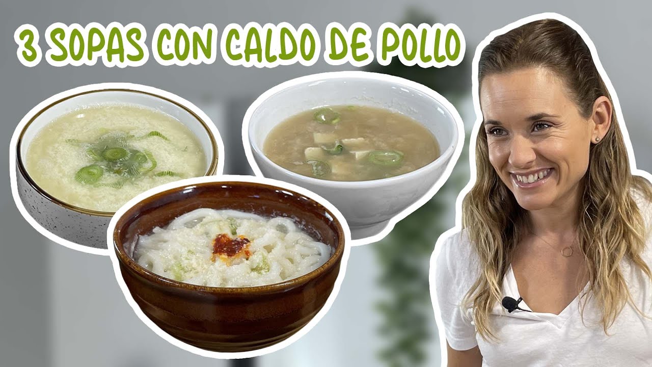 7 Recetas con Caldo Casero de Pollo