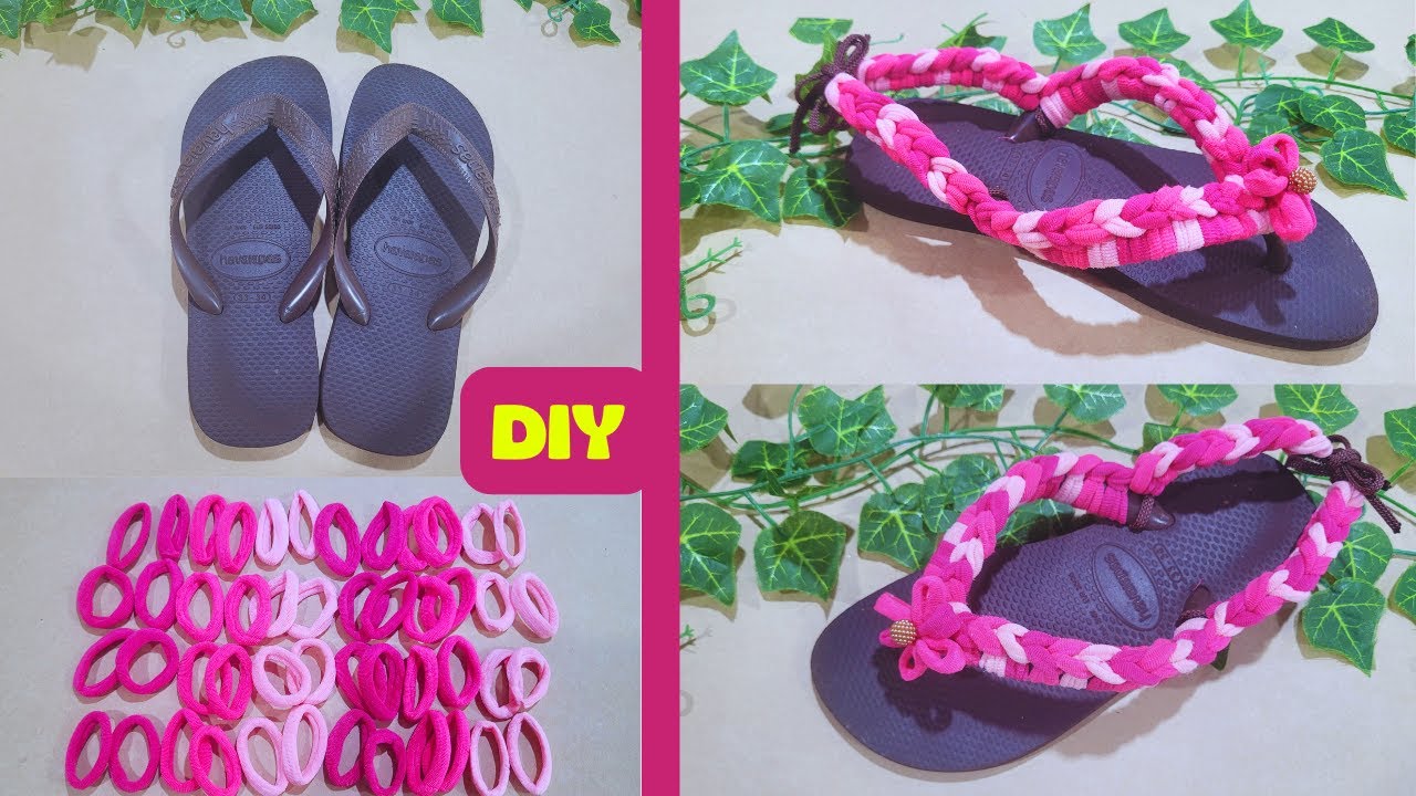 DIY/SANDÁLIA COM XUXINHAS /COMO FAZER PRA USAR /xuxinhas sandals/how to make