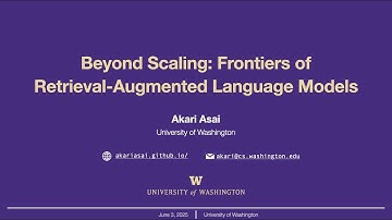 Akari Asai Ph.D. Thesis Defense