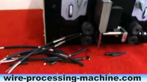 Multi & single Core Wire Stripping Cutting Machine (WPM-09K) http://www.cablecutting.net/