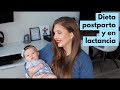 DIETA LACTANCIA Y POSTPARTO | SUPLEMENTOS