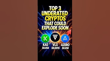 Top 3 Underrated Cryptos That Could Explode Soon 💥