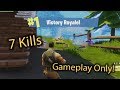 Fornite PS4 - Solo - Victory Royale #1 [No Commentary]
