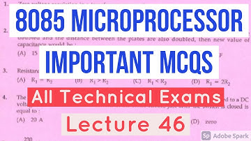 Addressing Modes of 8085  Important MCQ for Competitive Exams GATE Kerala PSC Asst.Engg. AEI Examina