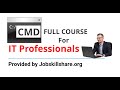 Cmd  command prompt training for it professionals full course