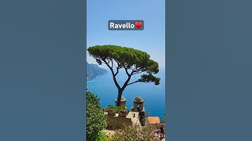 Ravello,Italy♥️🇮🇹 #salerno #amalficoast #italytravel #europe #explore #fyp #shorts  #viralvideo