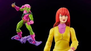 MARVEL LEGENDS SPIDER-MAN ANIMATED SERIES GREEN GOBLIN & MJ WATSON 2 PACK REVEAL & CHANNEL UPDATE