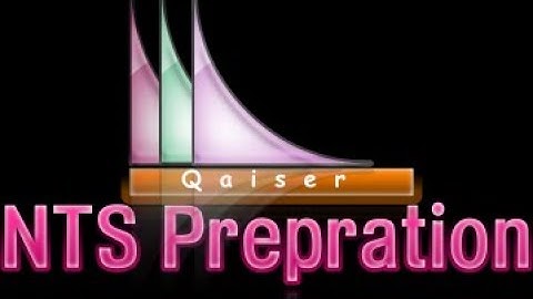 NTS Educators Math Solved Past Paper MCqs 2017 Video # 2