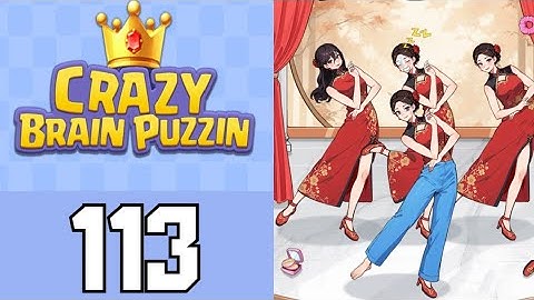 Crazy Brain Puzzle Level 113 Dance Group Photo | Game Walkthrough