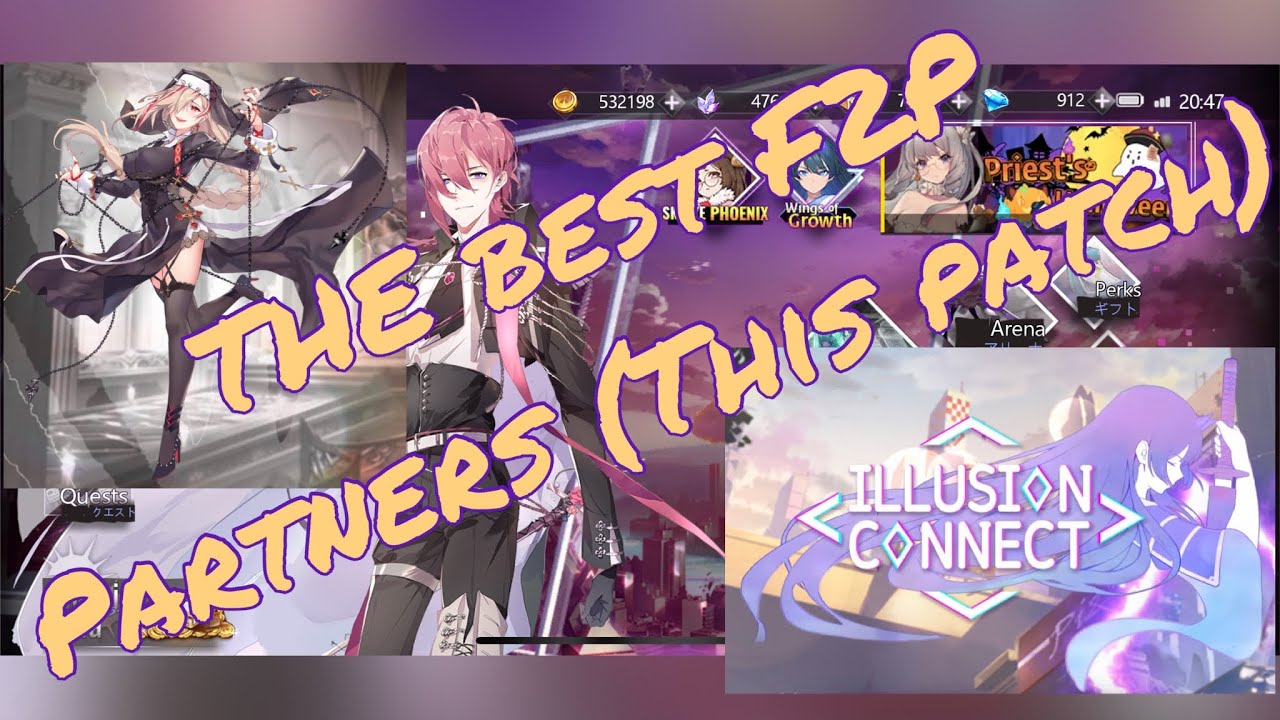 Illusion Connect - Best F2P Partners to work on - YouTube
