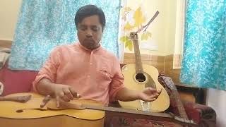 Asudhu Ganer din (Bengali Song) - Instrumental Music on Indian Classical Guitar