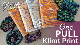NEW Klimt Foam Stamps Launch: Layered Gel Print in ONE Pull (Scribbles and Doodles)–Tutorial Tidbits
