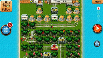 Train Simulator Maze - Classic Make Puzzle Game - Android Gameplay #1707