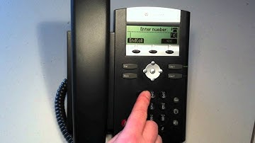 PolyCom 2 Line Phone - Paging Other Phones