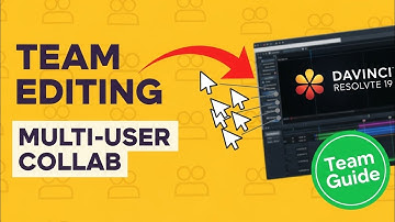 How to Use Multi-User Collaboration in DaVinci Resolve 19 | Team Editing Guide