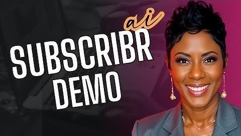 Watch Me Use AI To Write My Script LIVE: Subscribr Demo | TanyaSmith