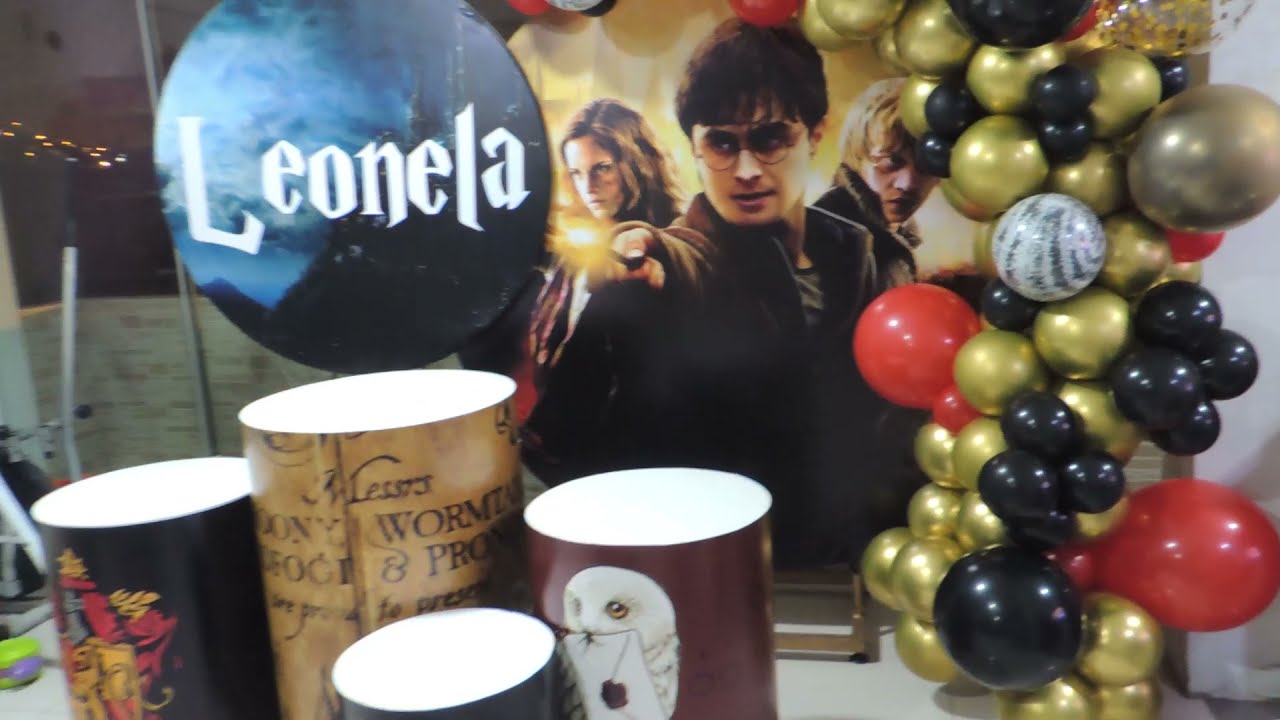 Aprende como hice esta decoración de Harry Potter 