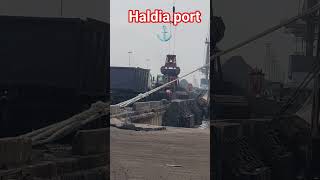 cargo ship unloading ⚓☝️Heavy duty machinery at work 🏗️⛓️#shipping #cargo #shipunloading #satisfyin