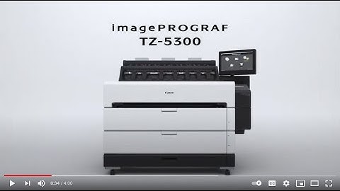 CANON imagePROGRAF TZ-5300 with Z36 Scanner MFP Solution