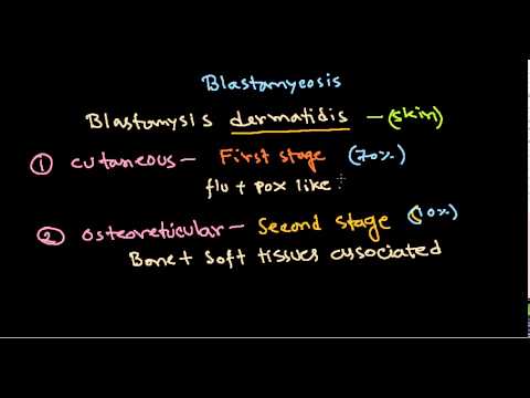 Videó: blastomycosis