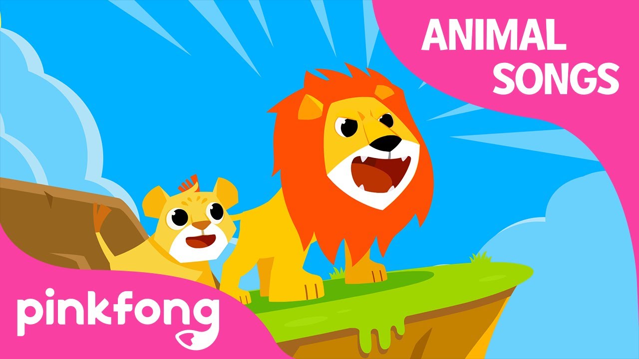 Lion Lessons Animal Songs Learn Animals Pinkfong Animal Songs for
