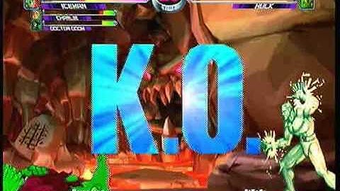 MvC2: Iceman Freeze to Doom AAA xx Arctic Attack Combo