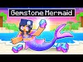 Playing minecraft as a gemstone mermaid