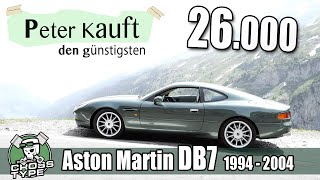Peter Buys - Aston Martin DB7 the cheapest from 26,000