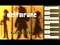 Deltarune - Rude Buster [HQ Piano Cover]