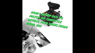 HOW I MATCH MY AFTERBURNER TO DETENT IN DCS AND NEWS FROM VIRPIL