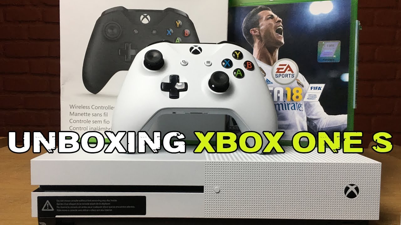 Box One Game Setup Xbox One S Unboxing, Setup And FIFA 18 Gameplay | 2018 | LATEST - YouTube