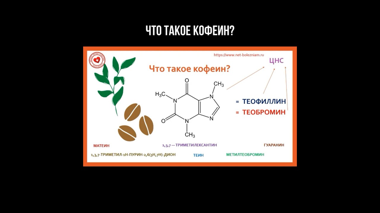 Что такое кофеин? #кофеин #кофе