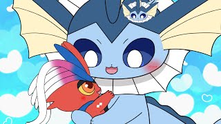 Комбо Koraidon и Vaporeon! | Pokémon SV / Animation