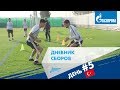 Вечерняя тренировка в Турции: гандбол, упражнения для вратарей и двусторонний матч