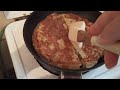 Овсяноблин с яблоками и бананом..Быстрый и вкусный завтрак. Без сахара и муки..