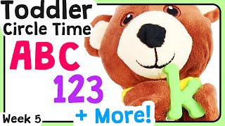 Videos for Toddlers - Circle Time Preschool Learning Letters, Numbers, Shapes & More | Boey Bear