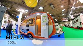 A compendium of ALL small (& cool?) family caravans at the Caravan Camping & Motorhome Show Feb 2022