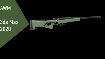Modeling AWM - 3ds max tutorial part - 2