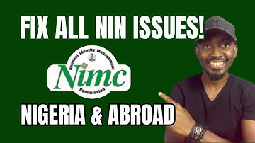 Fix All NIN Issues | Enroll NIN Abroad & Nig | NIN Modification, NIN Verification, NIN Self Services