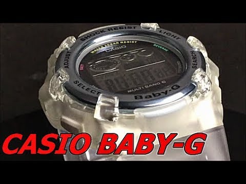 CASIO BABY-G BGR-3008K-7JR イルカクジラモデル2018年 - YouTube