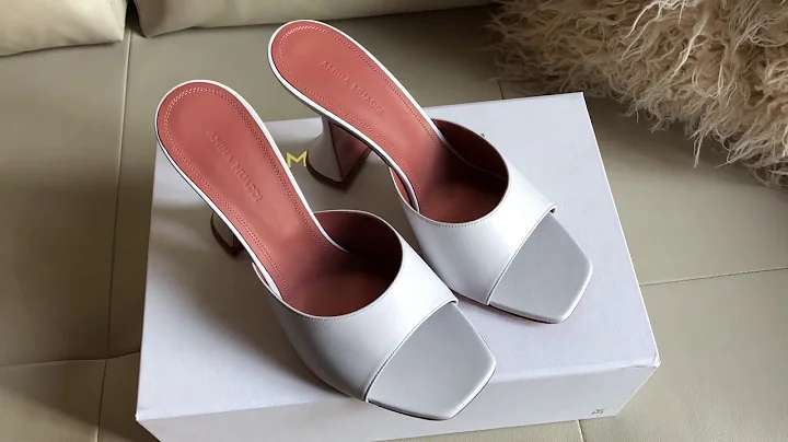 Amina Muaddi Lupita 95 Sandals Unboxing