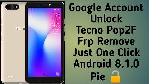Tecno Pop 2F (B1F) FRP Bypass Unlock Just 1 Click || Tecno Pop2F Pin/Pattren Unlock with Cm2.