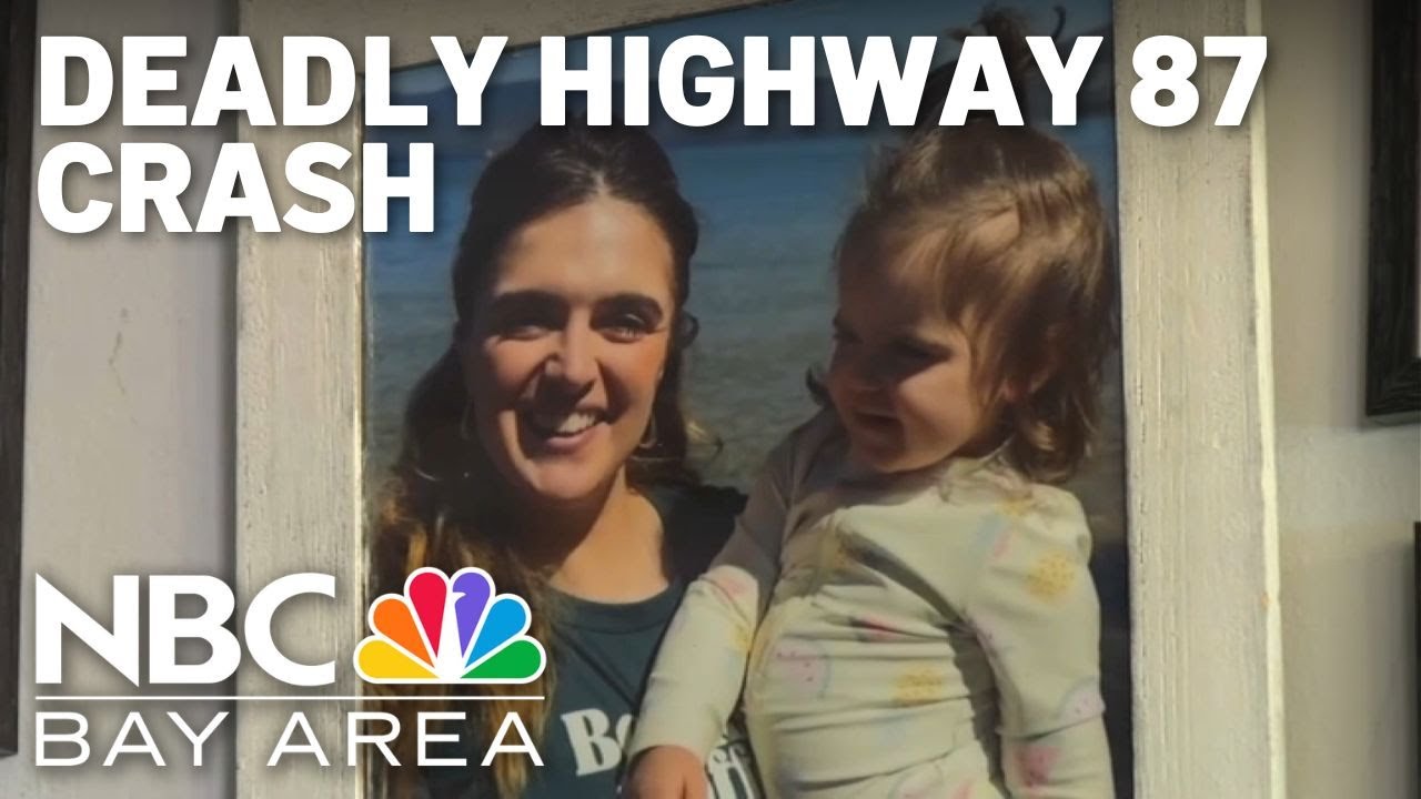 Family mourns woman, child killed in fiery Highway 87 crash - YouTube